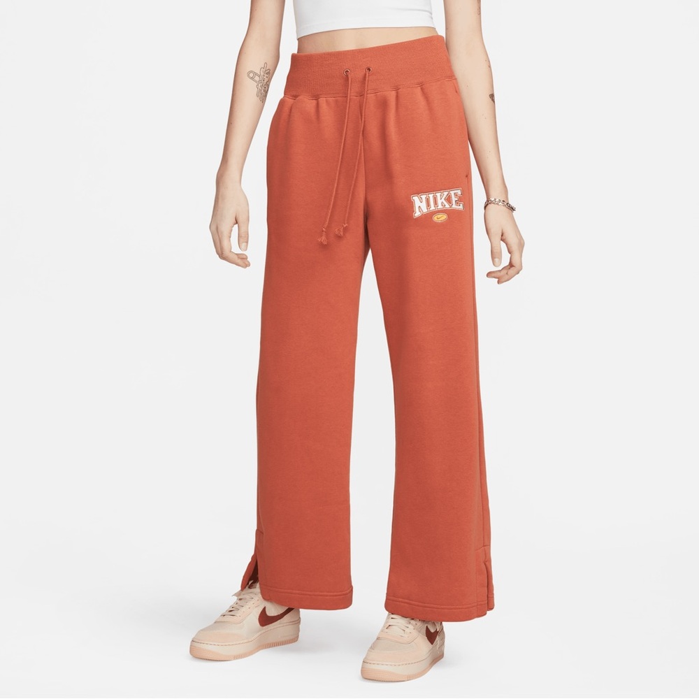 NIKE PHOENIX FLEECE WIDE LEG PANTS